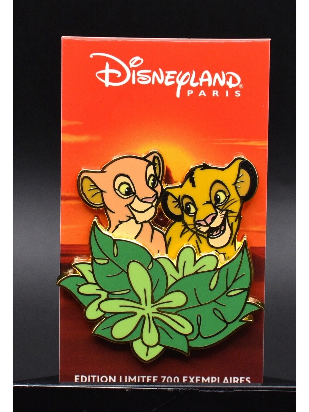 Disney DLP Paris Young Simba and Nala Lion King LE 700 Pin (B2)